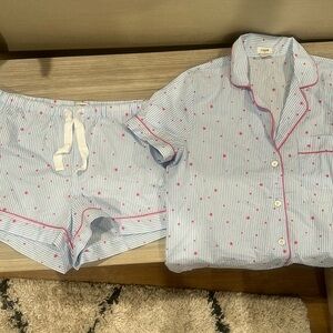 Jcrew star pjs. Never worn. Size medium
